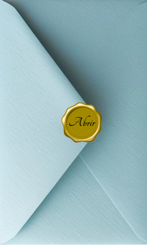 Sobre de invitación vertical